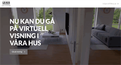 Desktop Screenshot of lbhus.se